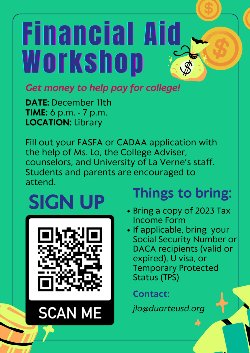 Financial Aid Workshop